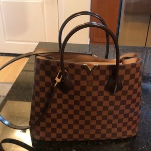 LOUIS VUITTON Damier Ebene Kensington